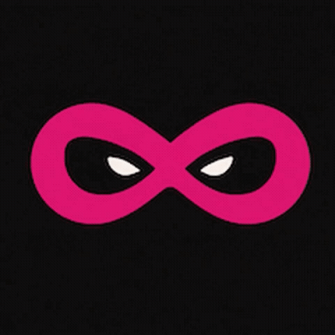 Infinite Cosplay Logo - Shifty Eyes