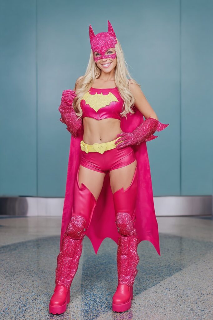 batman + barbie mashup cosplay