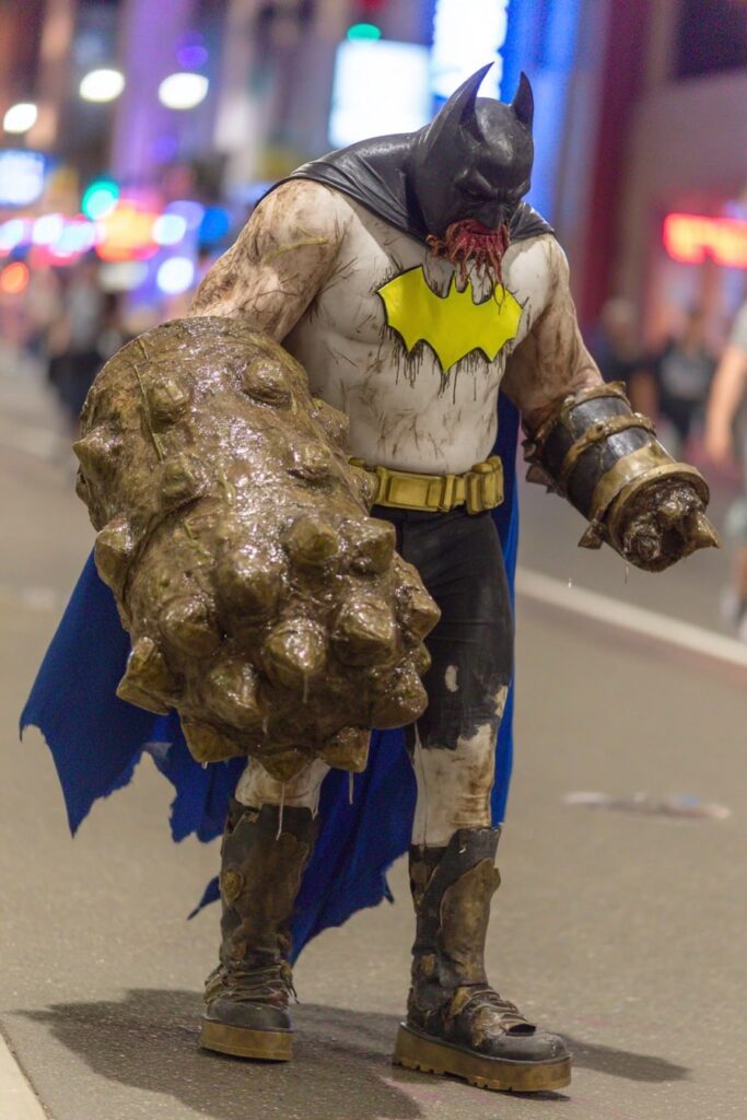 batman + clayface mashup cosplay