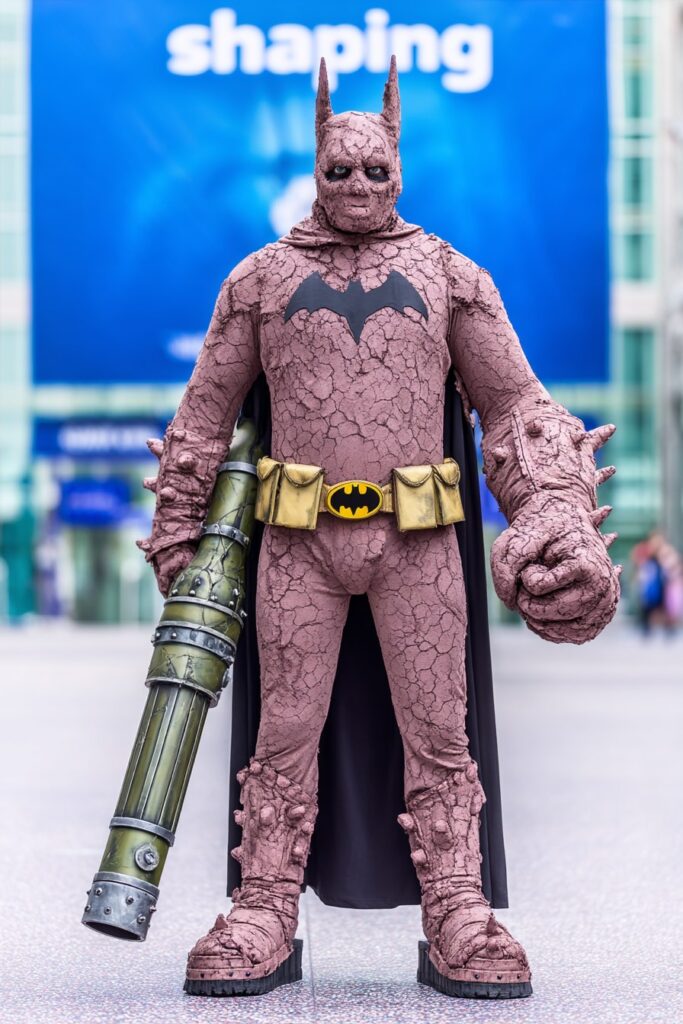 batman + clayface mashup cosplay