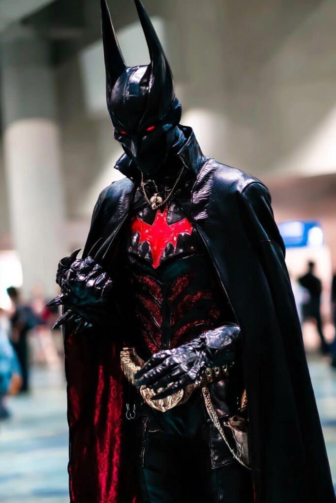 batman x dracula cosplay mashup
