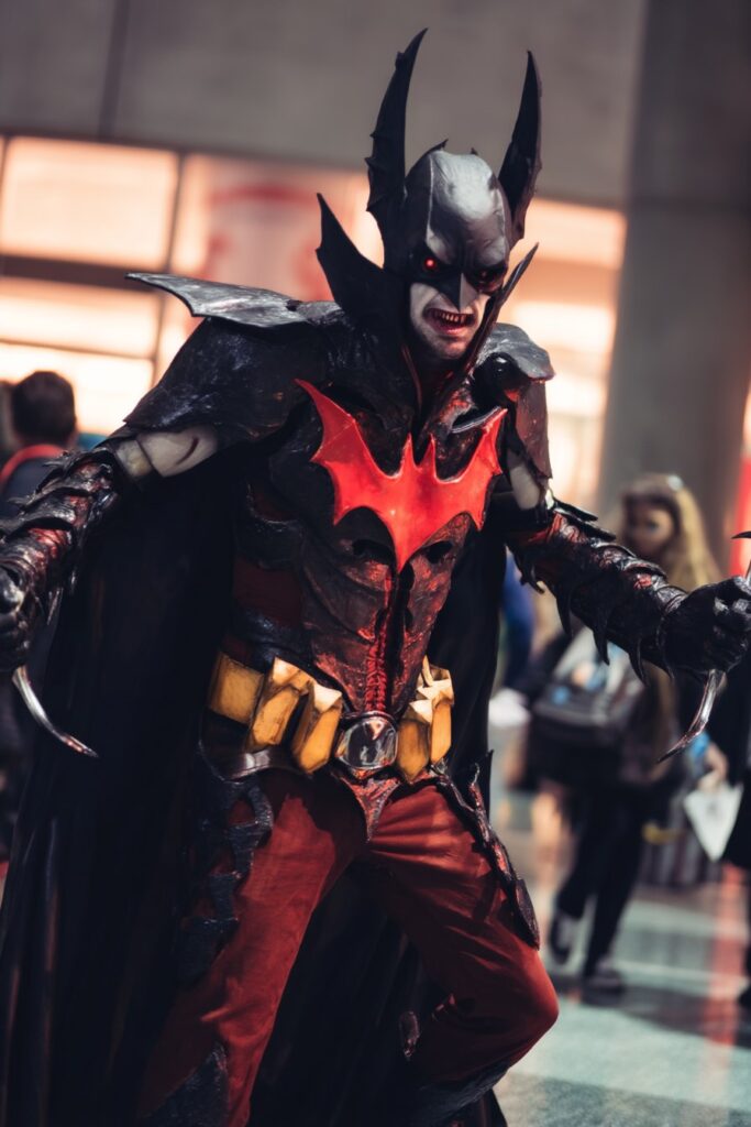 batman x dracula cosplay mashup