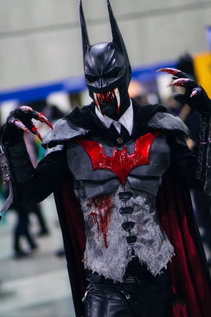 batman x dracula cosplay mashup