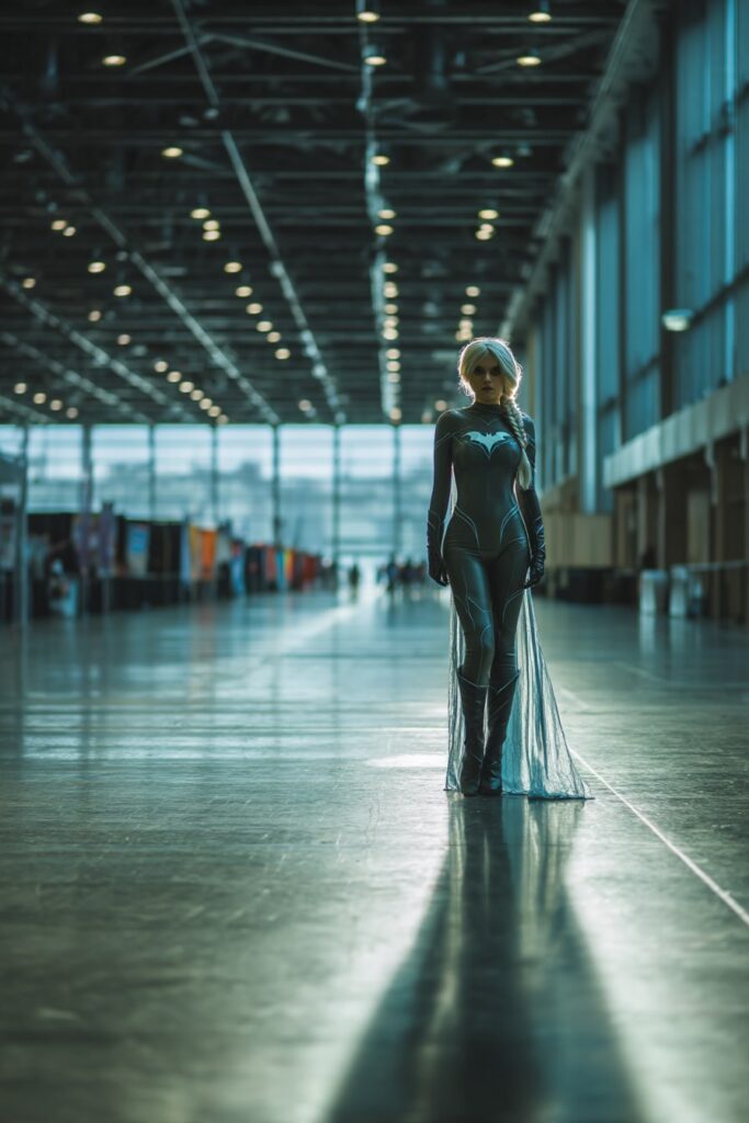 batman + elsa mashup cosplay