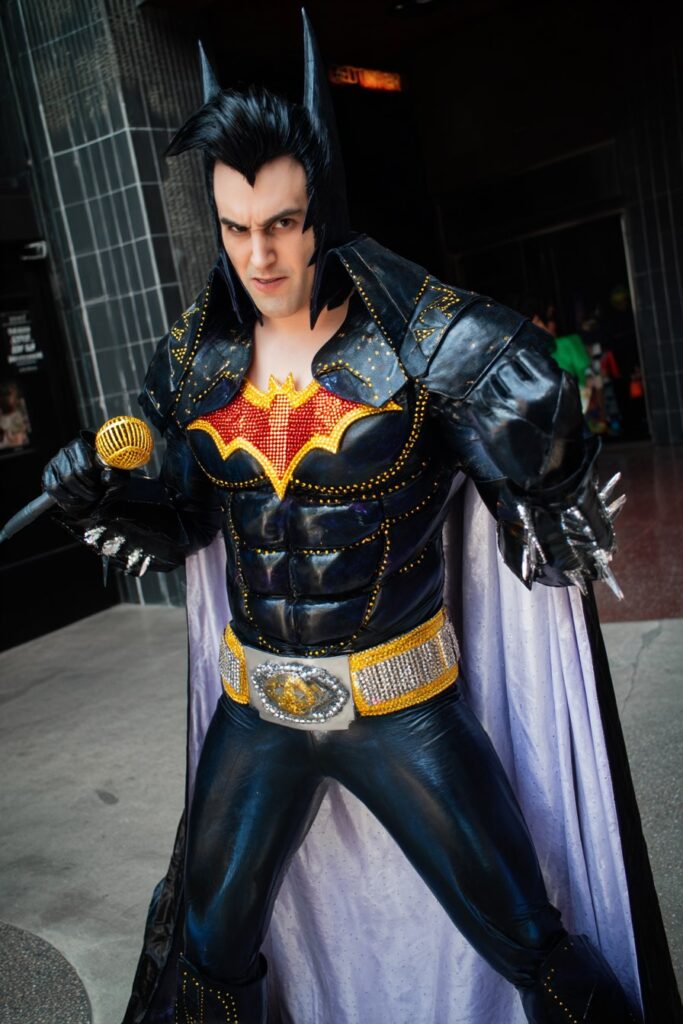 batman x elvis cosplay mashup