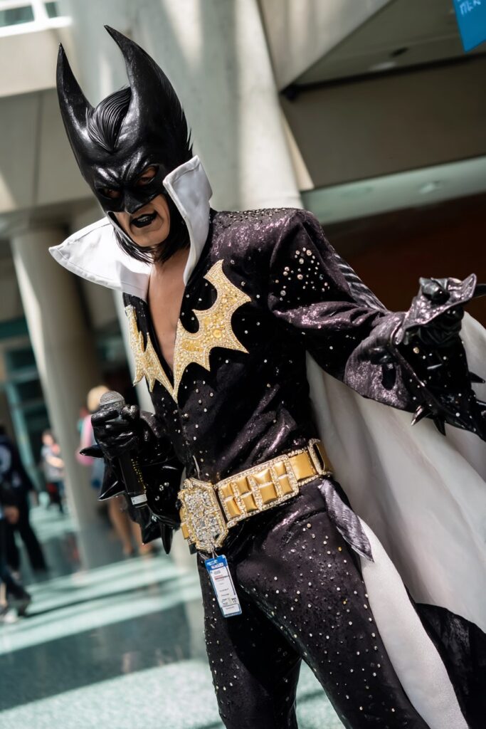 batman x elvis cosplay mashup