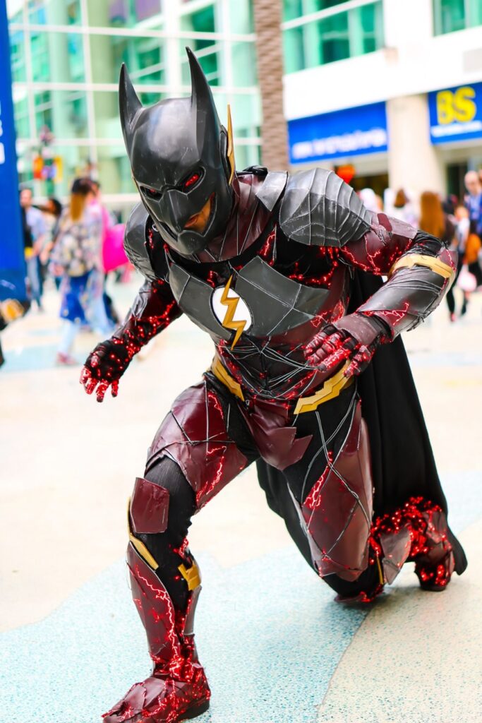 batman x the flash cosplay mashup