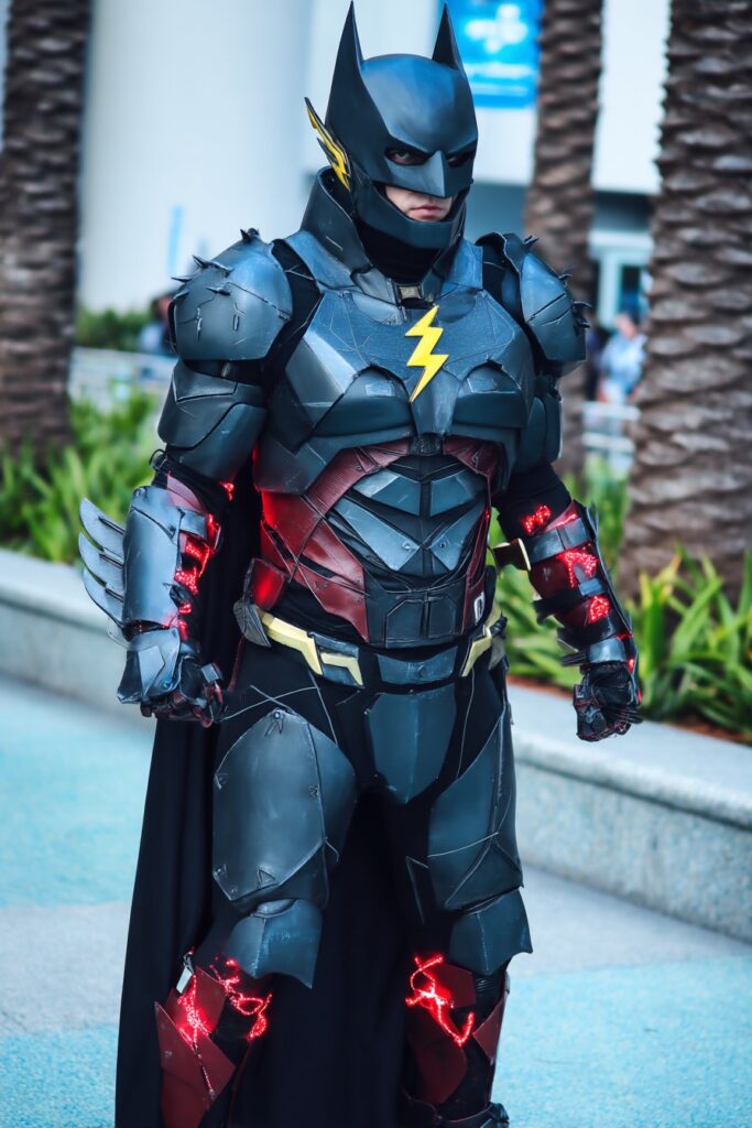 batman x the flash cosplay mashup