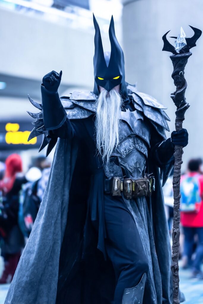 batman x gandalf cosplay mashup