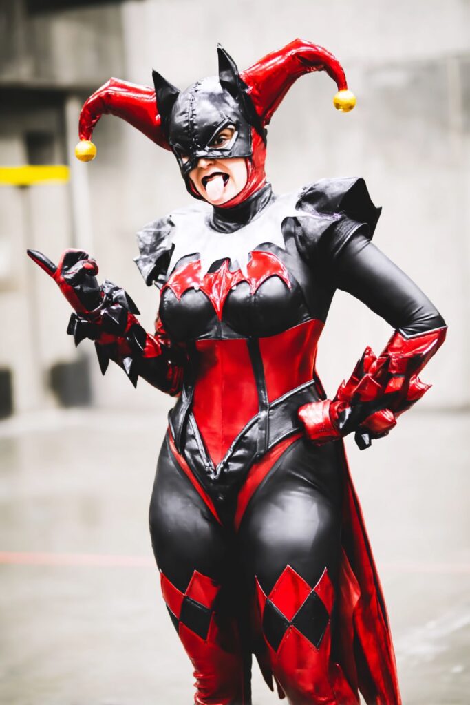 batman x harley quinn cosplay mashup