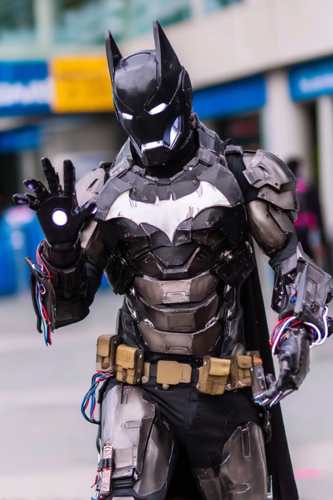 batman x iron man cosplay mashup