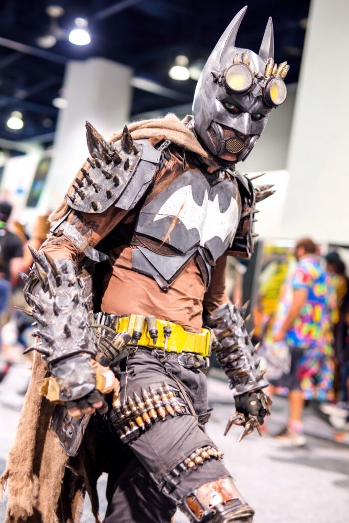batman x mad max cosplay mashup