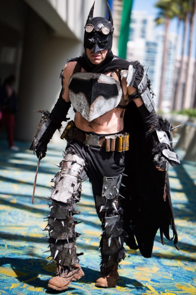 batman x mad max cosplay mashup