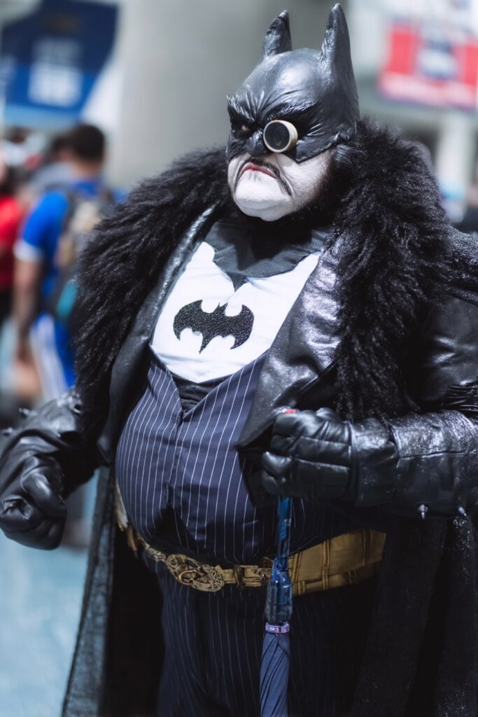 batman x the penguin cosplay mashup