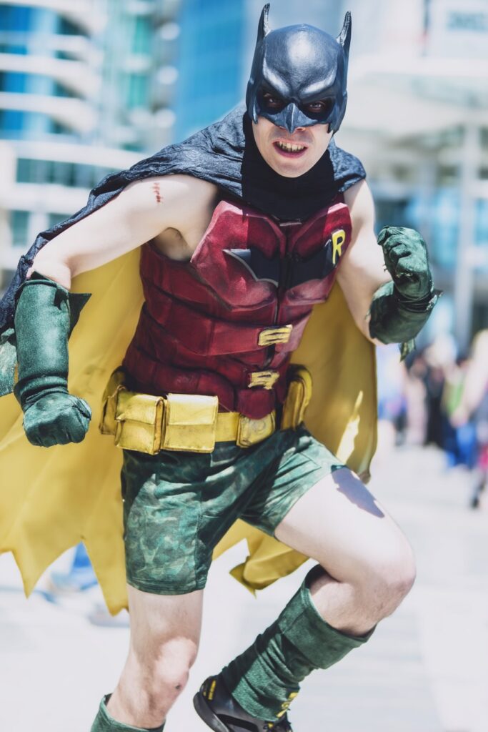 batman x robin cosplay mashup