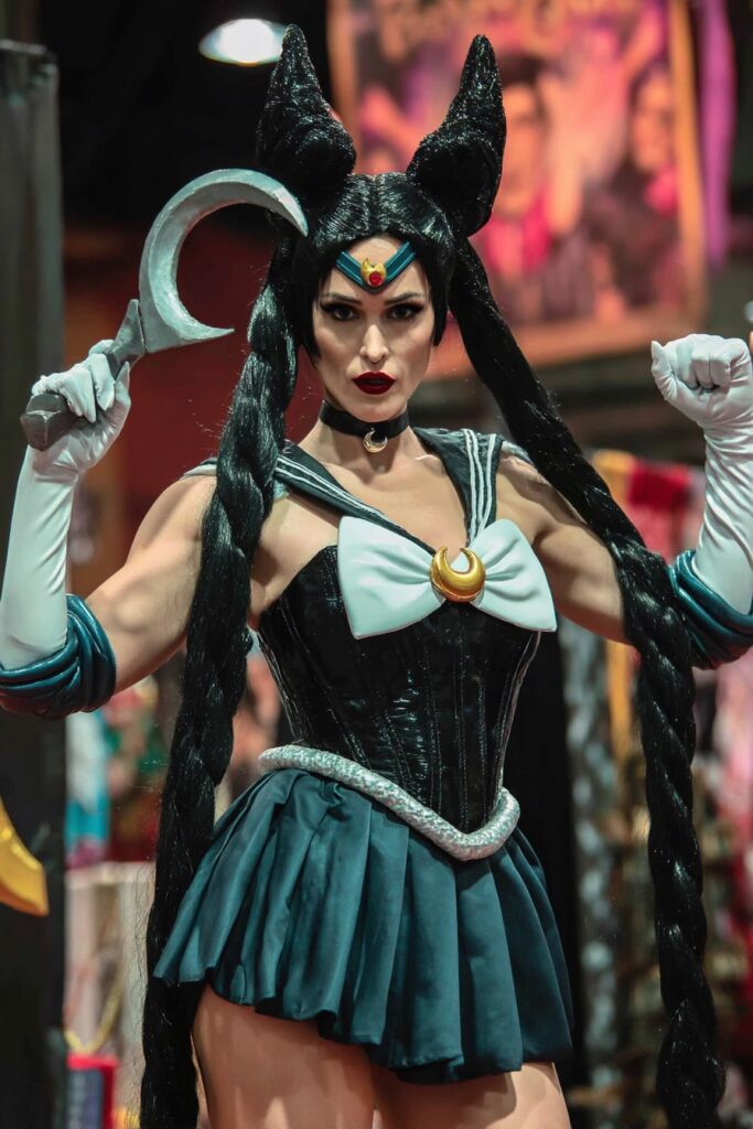 batman x sailor moon cosplay mashup
