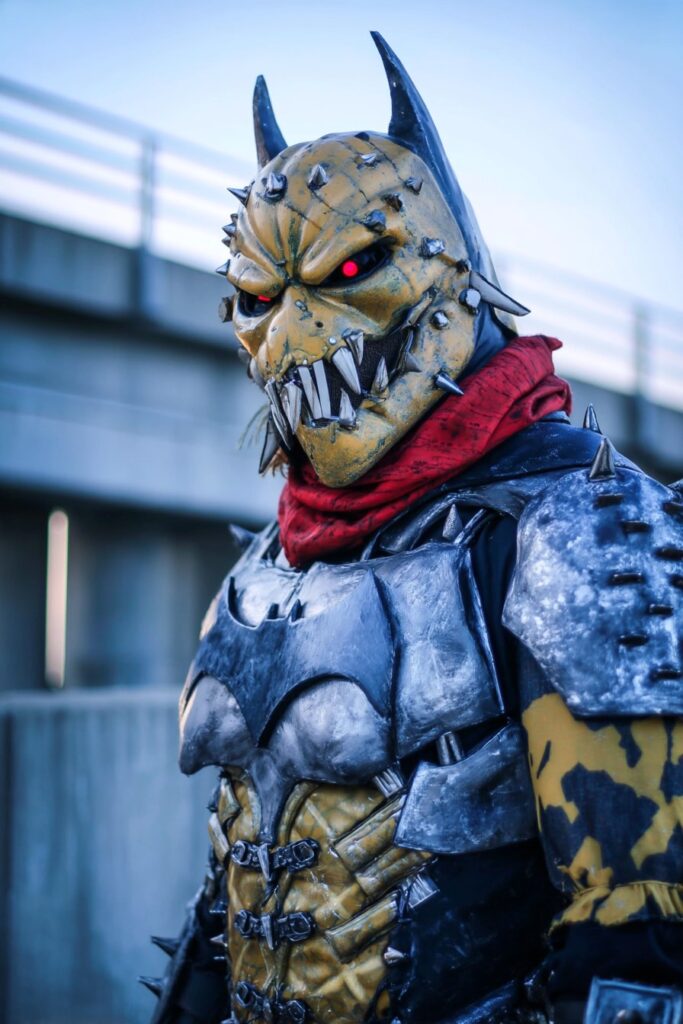 batman x scarecrow cosplay mashup